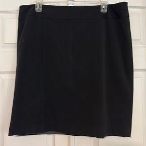 Alfani Womens Black Skirt. Size 18W